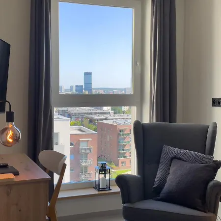 Apartment Urban Premium Baildona 18a, Free Garage, Self Check-in Katowice
